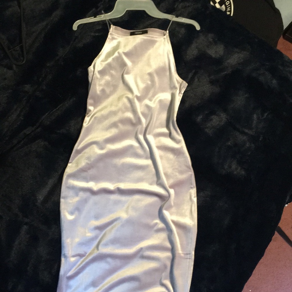 FOREVER 21 Lilac Velvet Dress